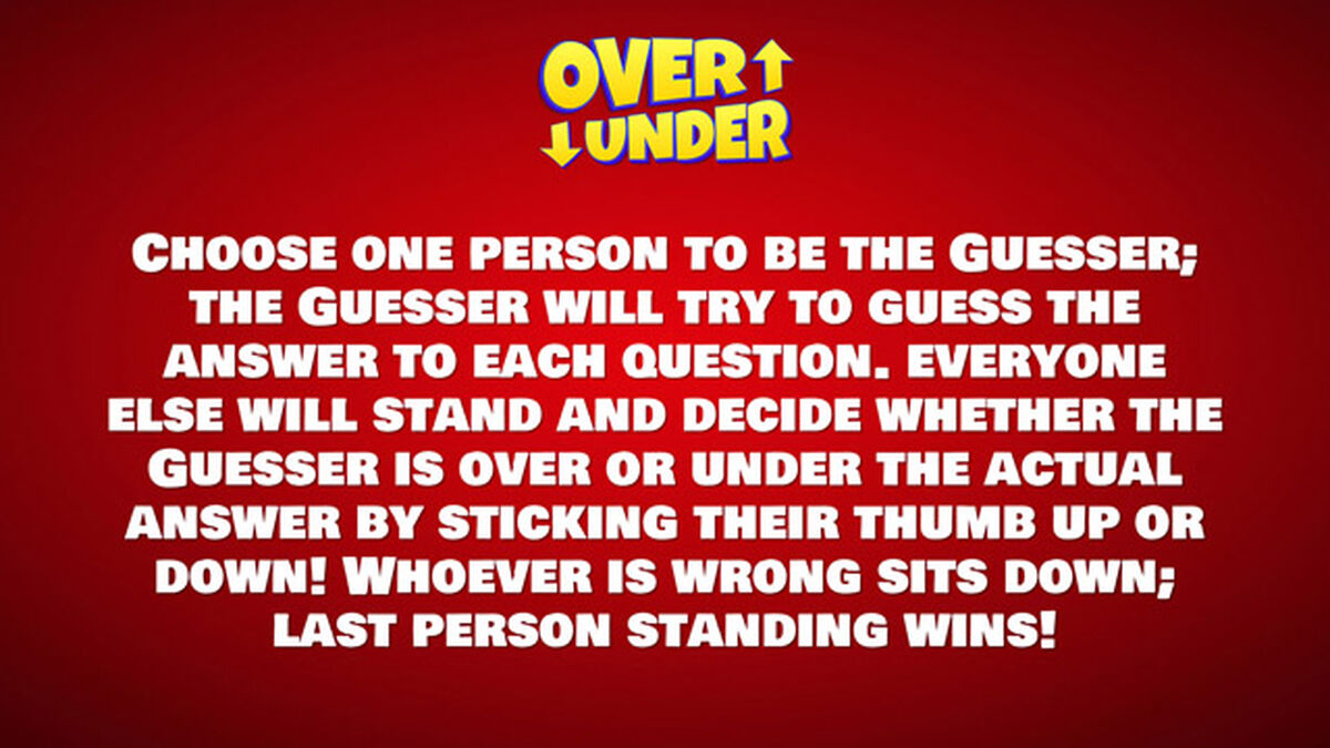 Over Under: Volume 3 image number null